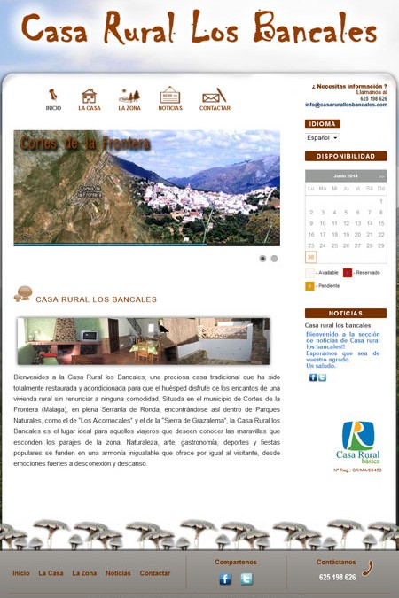 Casa rural los bancales