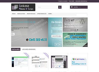 Catálogo Webscharles – Tienda de módulos Prestashop